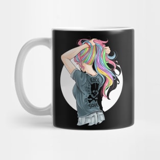 egirl aesthetic anime e-girl aesthetic dark goth Mug